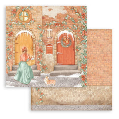 Stamperia - All around christmas - Paper Pad 8 x 8"