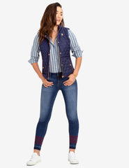 SIDE KNIT QUILTED VEST - U.S. Polo Assn.