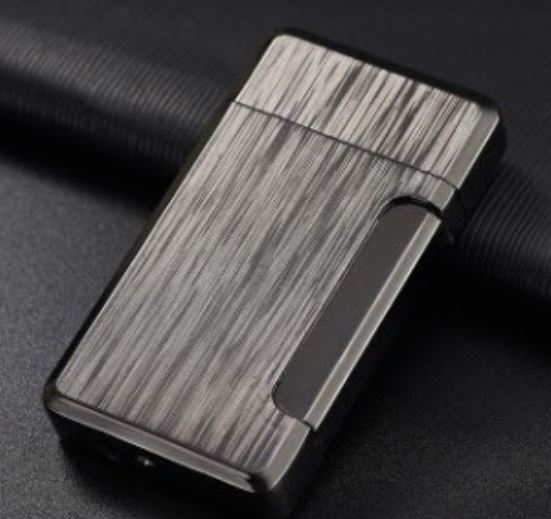LT71 Gun Metal Etched Lighter - Iris Fashion Jewelry