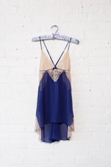 Victoria's Secret Sheer Lace Trim Mini Slip