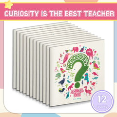 WonderQuest curiosity encyclopedia 12-book set for kids with Animal Life cover