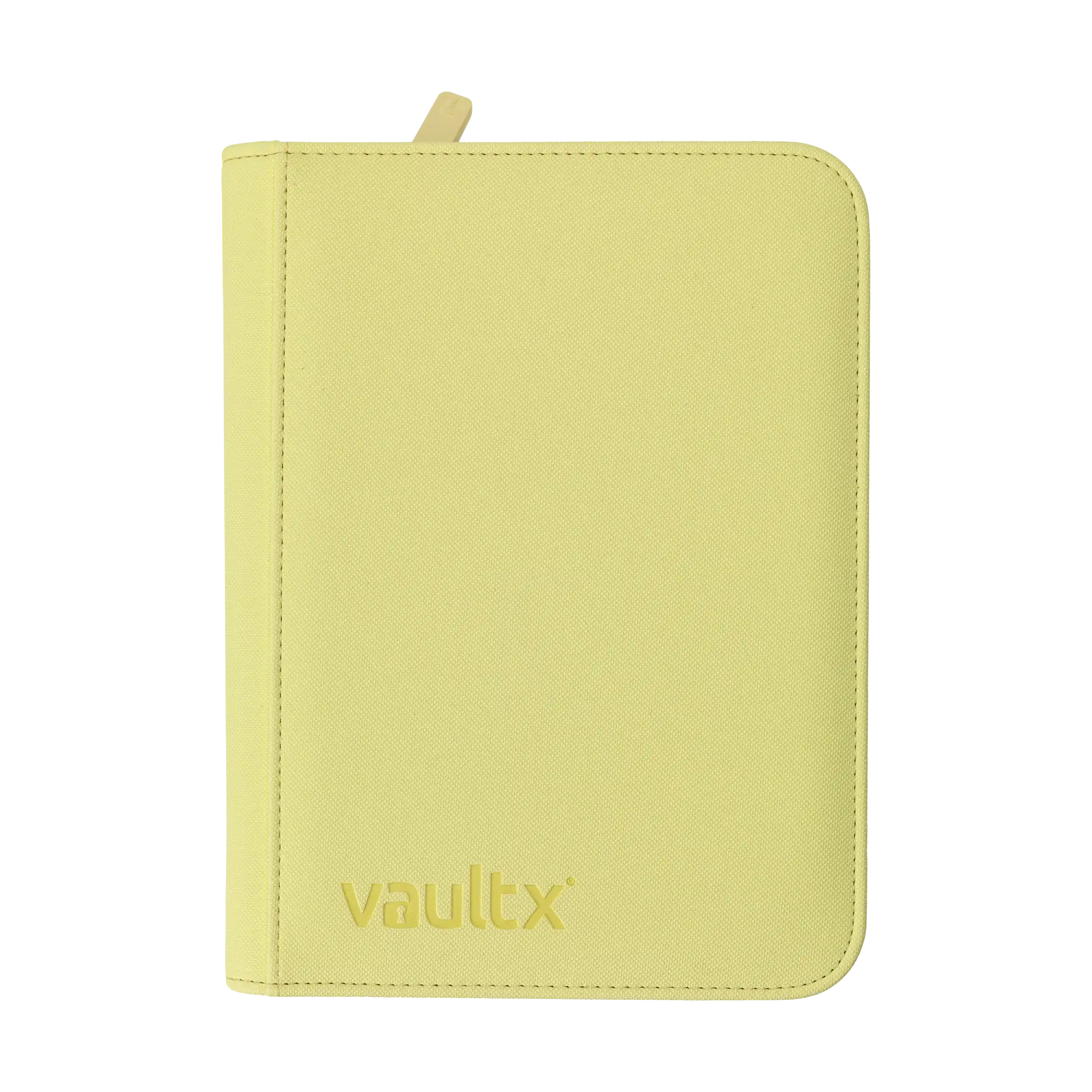 4-Pocket Exo-Tec® Zip Binder Pastel Yellow