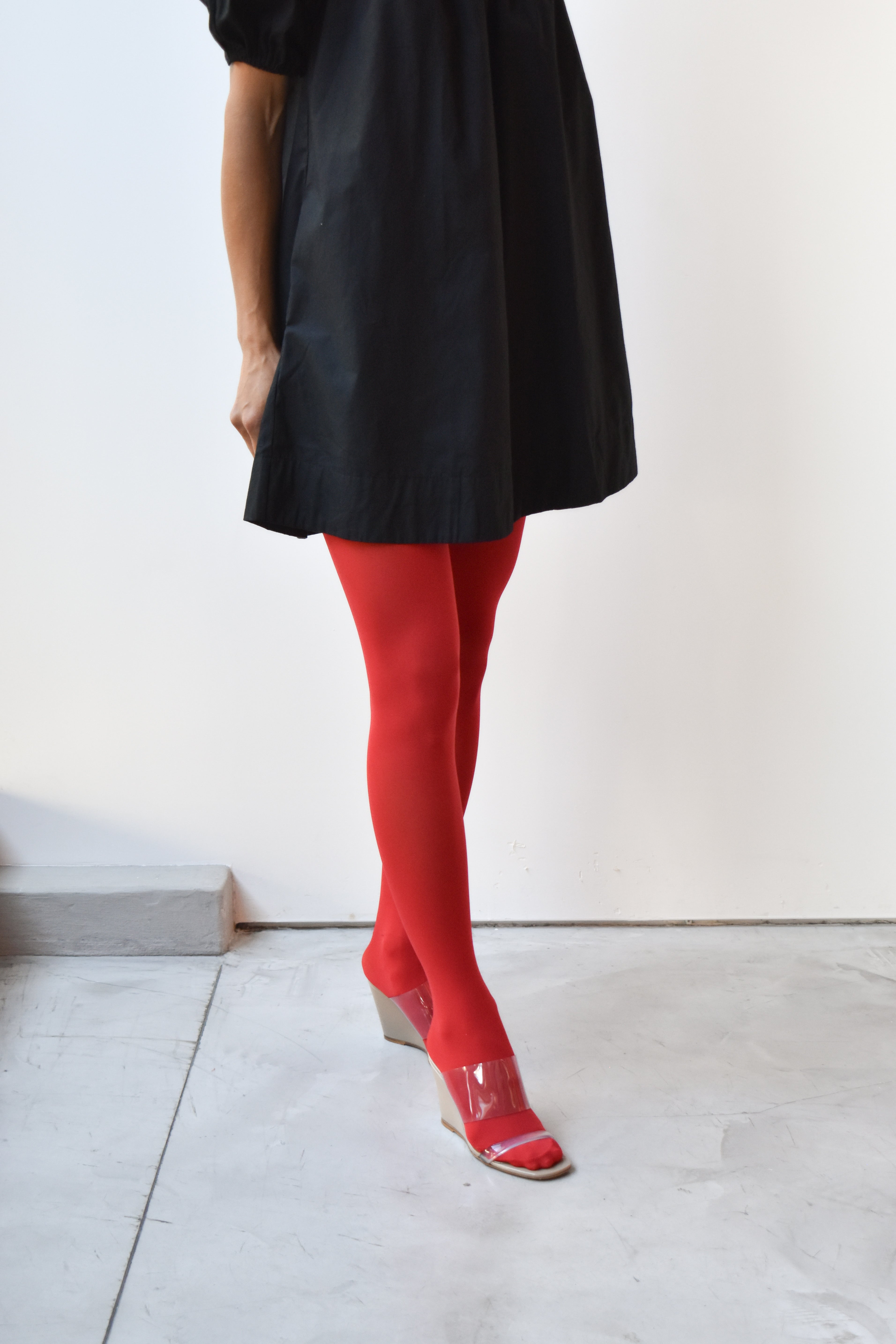 50 Denier Tights- Red