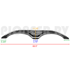 Forest River RV Impression Fender Skirt 66.5" x 11.75" 08652943 | Pioneer RV, OEM Replacement Parts