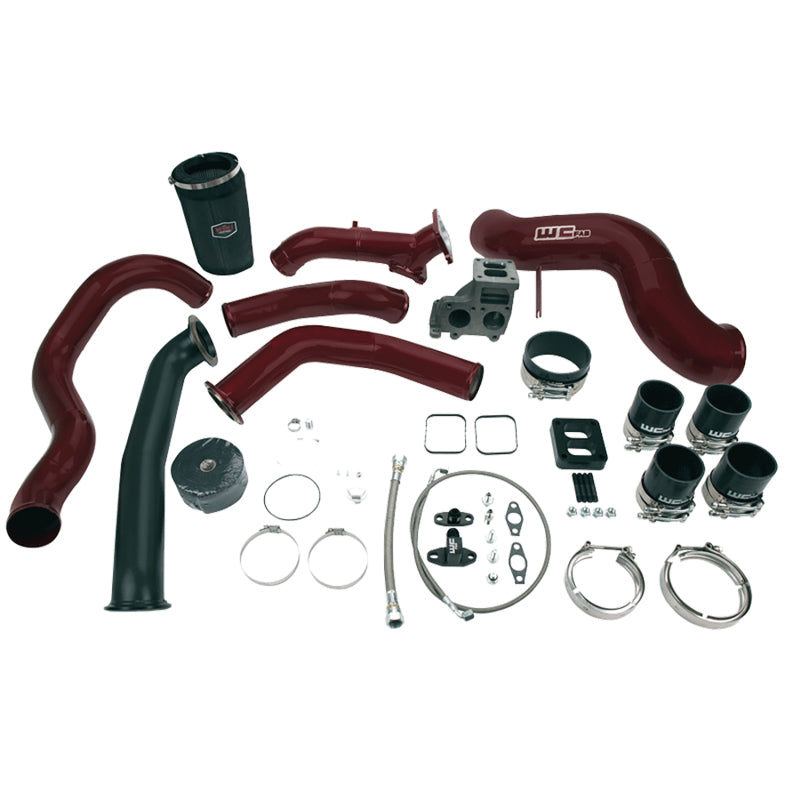 Wehrli 04.5-05 Chevrolet 6.6L LLY Duramax S400 Turbo Install Kit (No Turbo) - Gloss White - WCF100491-GW