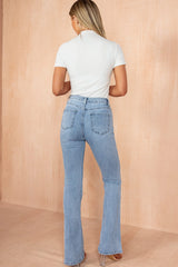 Theresa Blue Bootcut Jeans