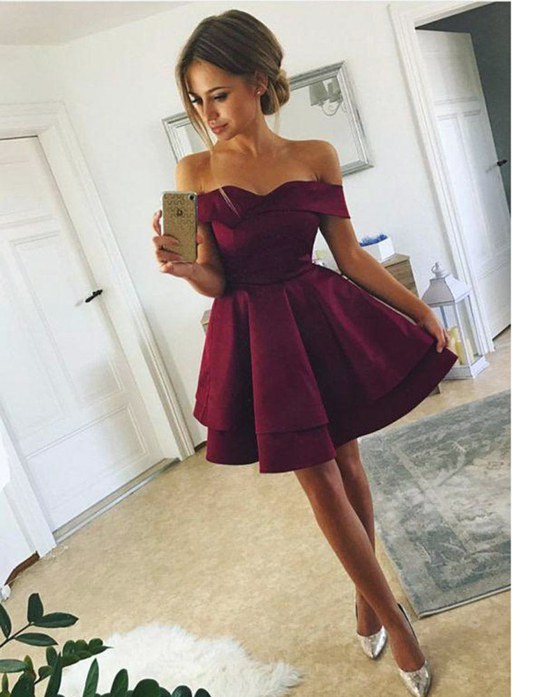 Classy 8th Grade Junior Prom Dress Short SP601