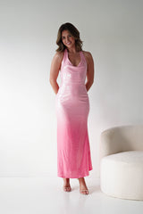 Oh Hello Clothing Women > Clothing > Dresses 1*DONE -SASHA-BR0548J-PINK SEQUIN MIDI DESS