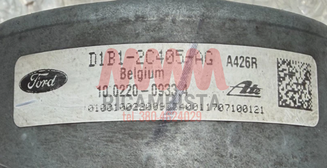 10022009334 Ford Fiesta 2013 gruppo pompa ABS 1