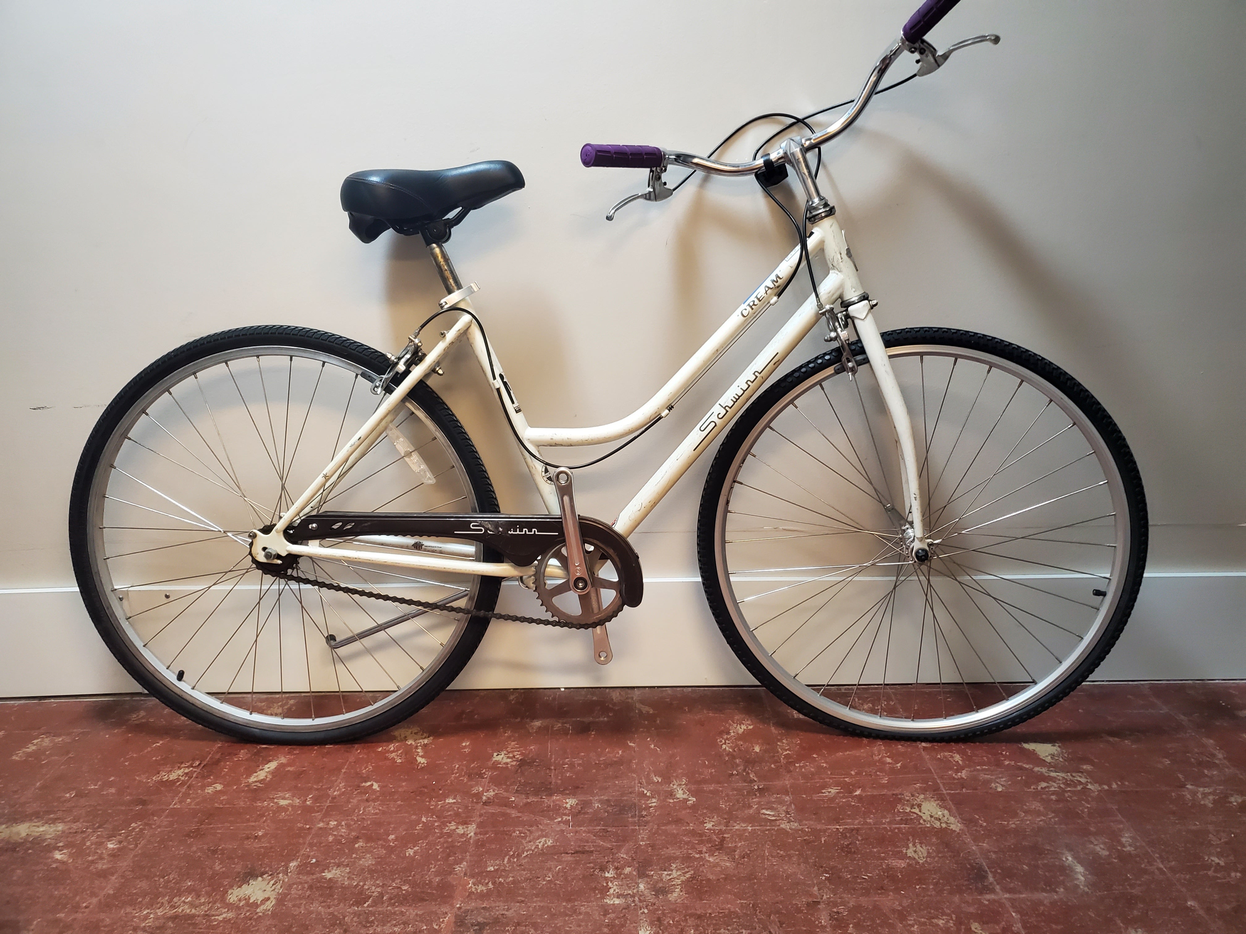 Schwinn "Cream", Casual Vintage Road Bike, 50 cm, cream/white