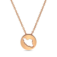 Empire Necklace Rose Gold - NIMANY Studio