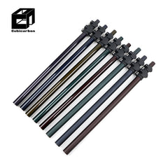 OEM Factory 20ft 30ft 40ft 45ft 50ft 60ft 65ft Carbon Fiber Telescopic Pole Custom 3K Colorful Telescoping Tube 3-20m