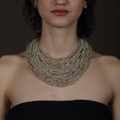 Marc Le Bihan Vintage Glass Bead Necklace