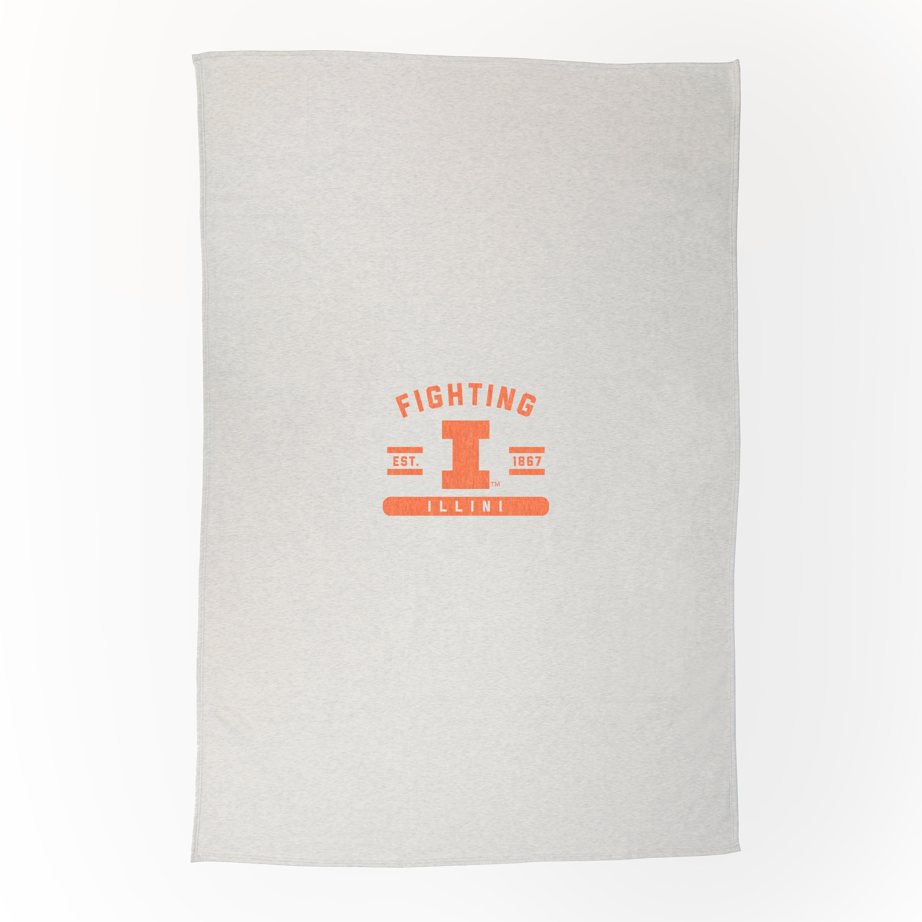 Illinois Sublimated Sweatshirt Blanket - Logo Brands