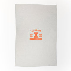Illinois Sublimated Sweatshirt Blanket - Logo Brands
