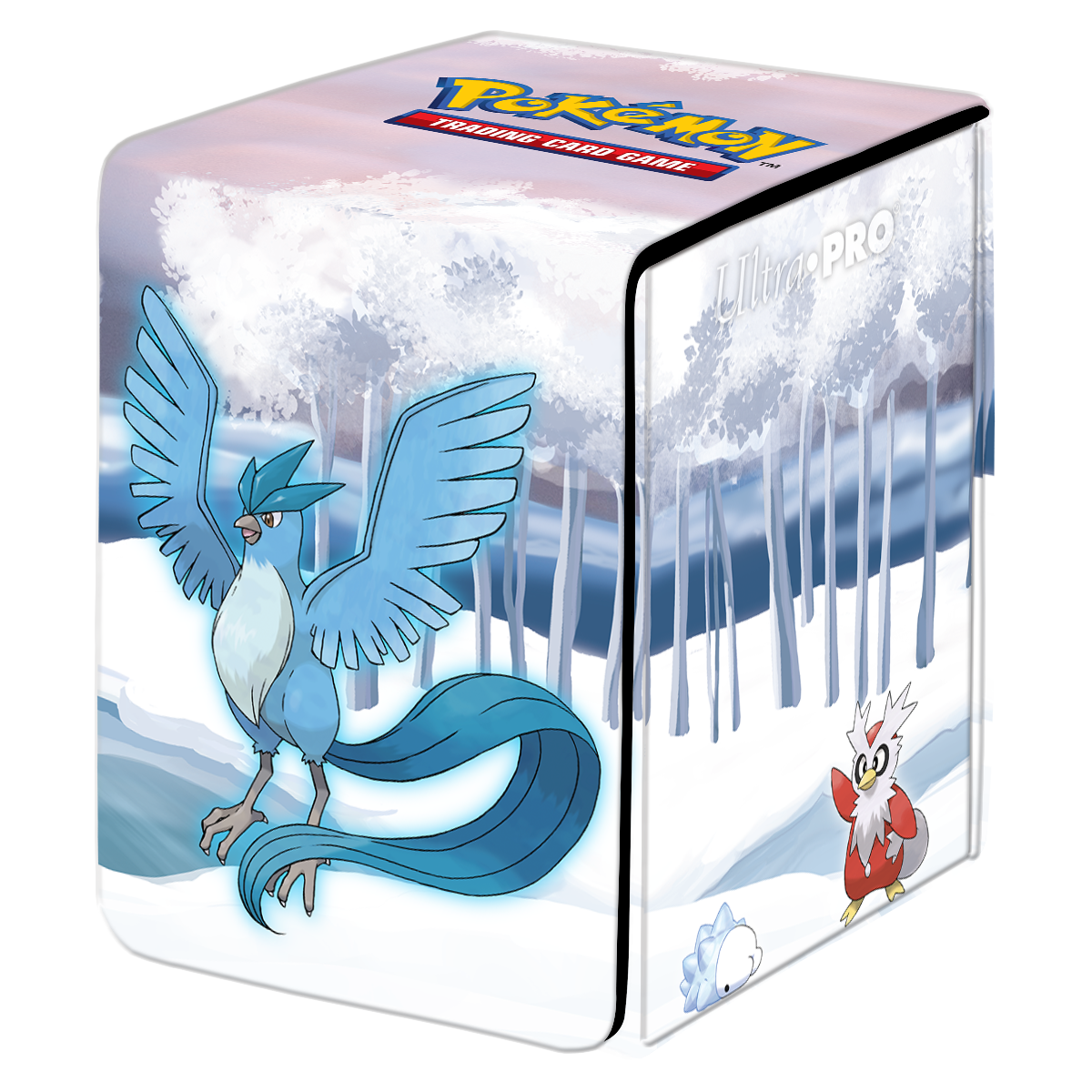 Gallery Series Frosted Forest Alcove Flip Deck Box for Pokémon (Ultra PRO)