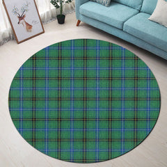 Scottish Tartan Henderson Ancient Clan Round Rug