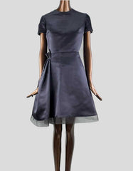 Christian Dior Silk A Line Evening Dress - 8 US
