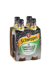 SCHWEPPES DIET D/GINGER ALE 4X300ML