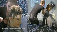 1806 Andrada Perm Part 1 Haircut Blonde Hair