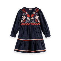 Scotch Shrunk Sky Captain Jacquard Dress