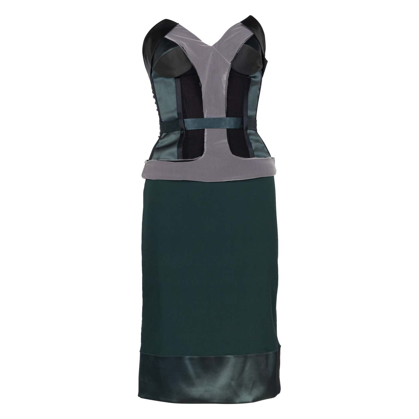 Stella McCartney F/W 2003 Runway Strapless Corset Dress