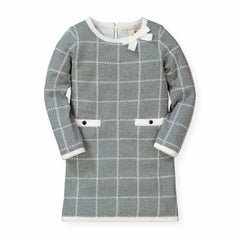 Bow Detail Sweater Dress - Hope & Henry Girl