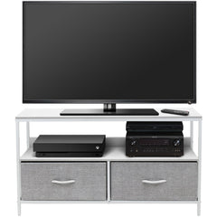 2 Drawer TV Stand Dresser (for TVs up to 38") - Sorbus Home