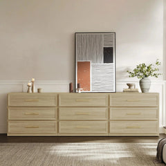 Crescent Modular 9 Drawers Dresser, 26.6'' Tall