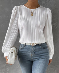 Viviane | Pleated Blouse