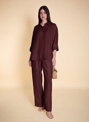 COMFORT COTTON BLEND SHIRT SET