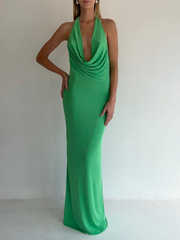 By Nicola Riley Maxi Dress in Green