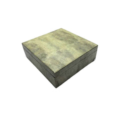CAJA DECORATIVA GRANDE TEJUS CLARO LISO