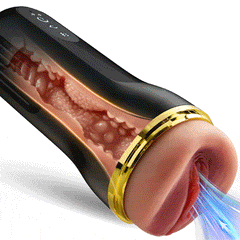 【Los más vendidos del Viernes Negro】Captain - 5 Chupar 10 Vibrador Vagina Simulada Entrada Masturbación Masculina Copas