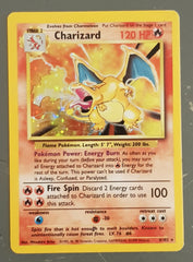Pokemon Base Charizard #4/102 Holo Trading Card