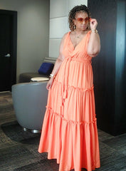 Rope Maxi Dress Plus Size