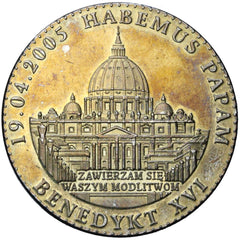 2005 - Medal - Benedykt XVI - Habemus Papam