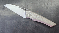 TwoSun TS193 Button Lock Titanium Handle D2 (NEW)