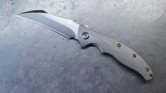KANSEPT Copperhead Black G10 Handle Black Ti-coated S35VN Blade