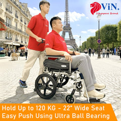 20 inches seat width pushchair for elderly