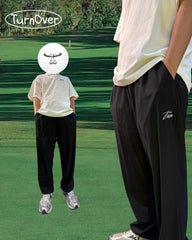 TURNOVER 25SS 𝗕𝗥𝗲𝗲𝘇𝗲 𝗗𝗿𝗼𝗽 𝗦𝗹𝗮𝗰𝗸𝘀 “25SS-LS5 冰感寬鬆西褲 ”