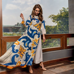 Lulusar SEO LONG Silk Formal 3 Piece Dress - 0252