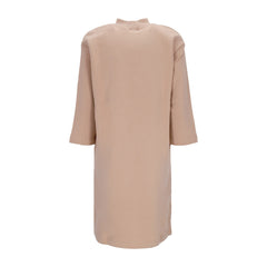 Nike, Women's Sportswear Dress Phoenix Fleece 3/4 Oversized Sleeve Dress, Hemp/sail