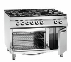 Fourneau gaz,6 foyers,F él.2/1GN,NS - BARTSCHER - 2952481