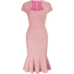 Grace Karin Cap Sleeve Mermaid Pencil Dress