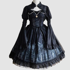 Victorian Gothic Dress L | Castle Gothic