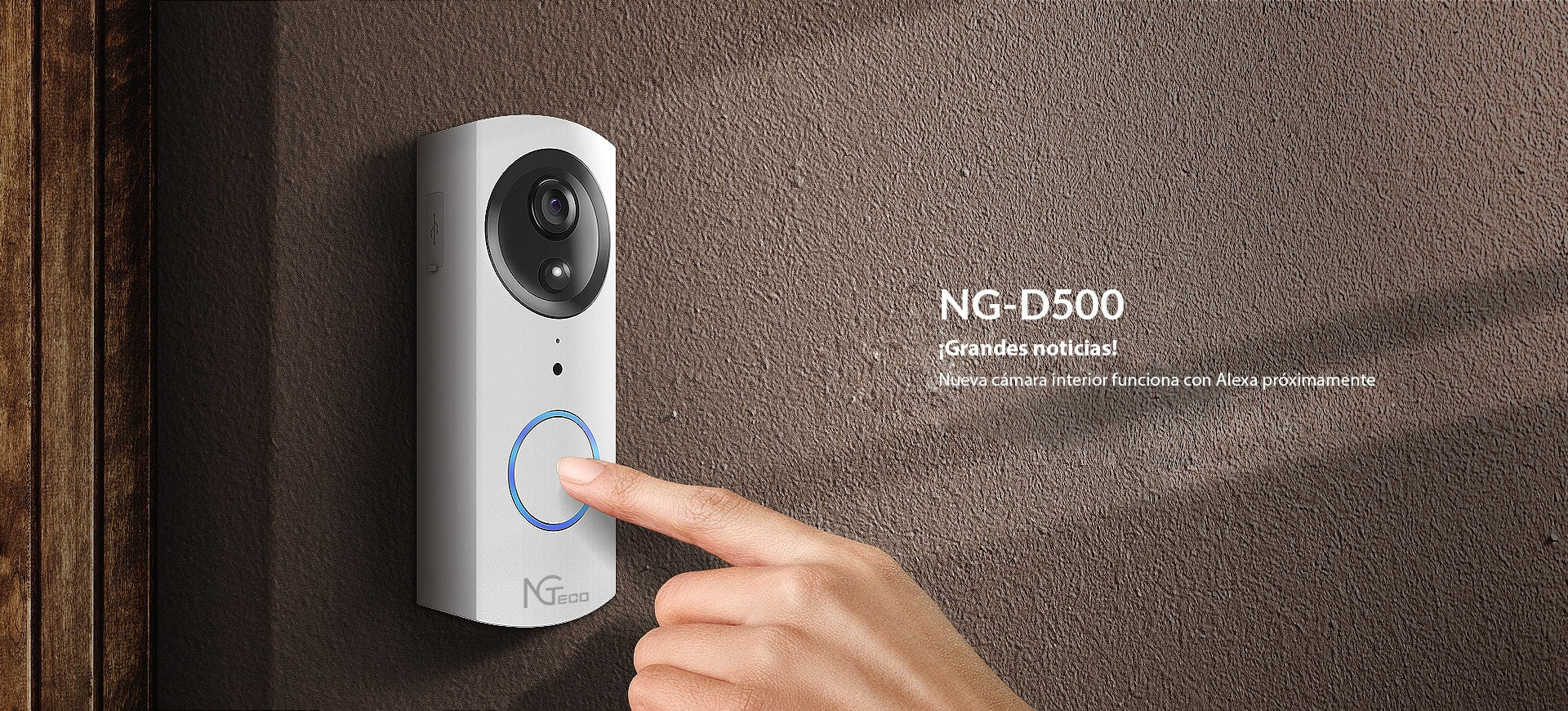 NG-D500 VIDEO PORTERO WIFI CON APP NGTECO
