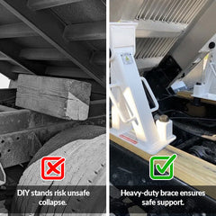 Dump Bed Safety Stand