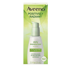 Aveeno Active Naturals Positively Radiant Daily Moisturizer, SPF 30, 2.5 Ounce