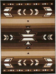 Persian Weavers Taj Mahal South Western 1 rug black 5x7 PW-TJSW1BK5x7